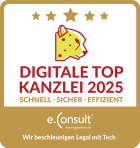 Digitale Top Kanzlei 2025 Auszeichnung für Rechtsanwältin Duygu Altun-Turak in Leverkusen
